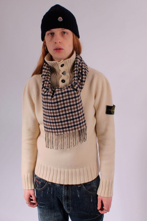 STONE ISLAND Green badge Buttoned Sweater - immagine 3