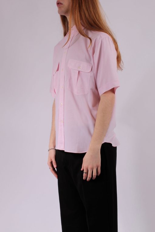 VALENTINO Pink Short-Sleeve Shirt - immagine 2