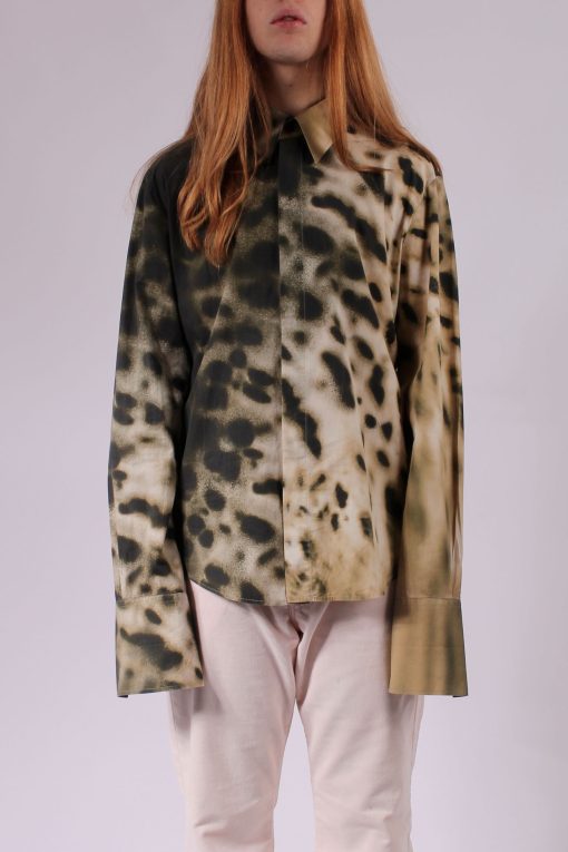 ROBERTO CAVALLI Animalier Print Shirt - immagine 2