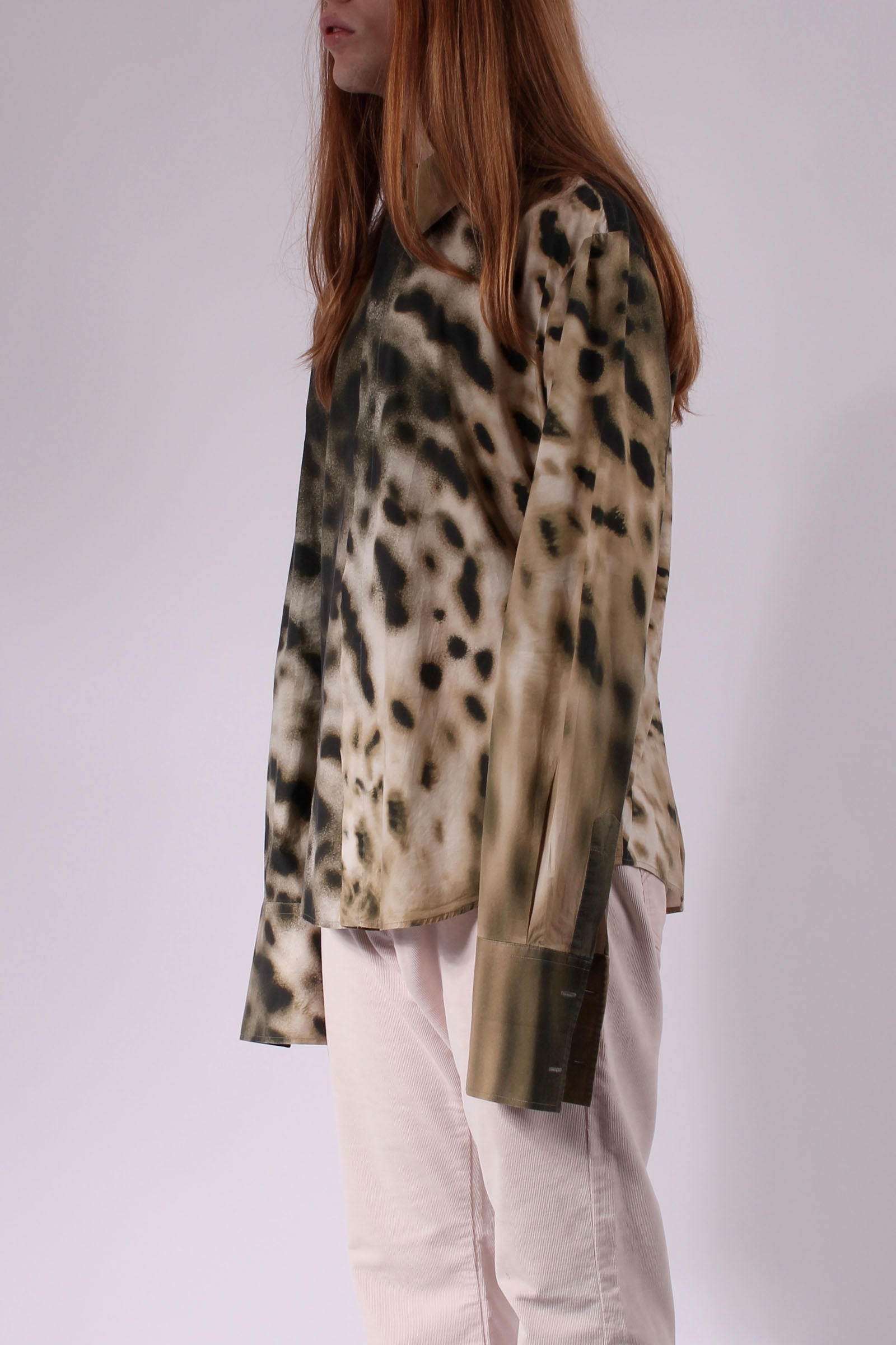 ROBERTO CAVALLI Animalier Print Shirt