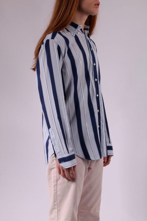 ETRO White Blue Striped Shirt - immagine 2