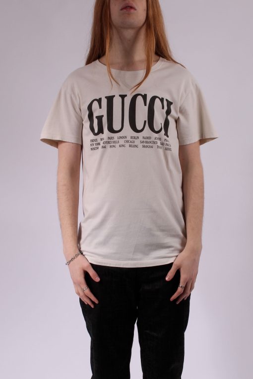 GUCCI Cities Logo Shirt