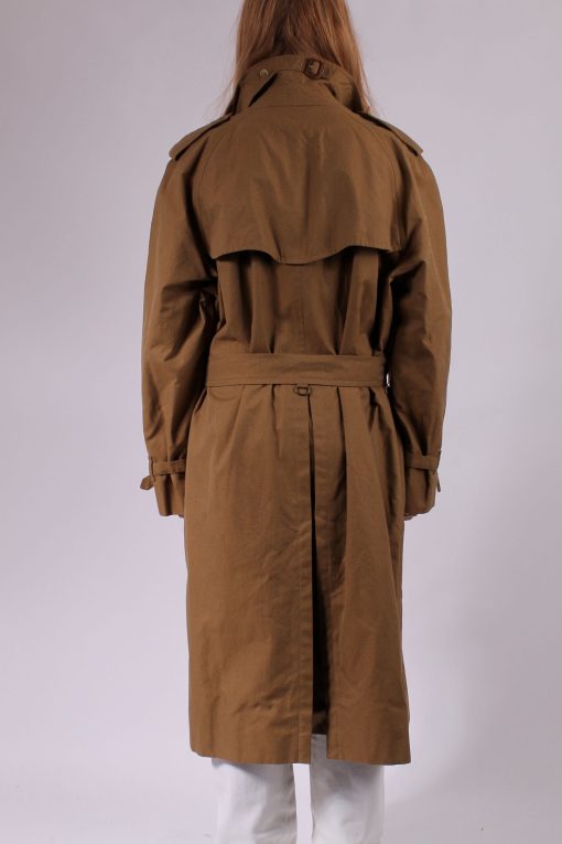 BURBERRY Khaki Double-Breasted Trenchcoat - immagine 2