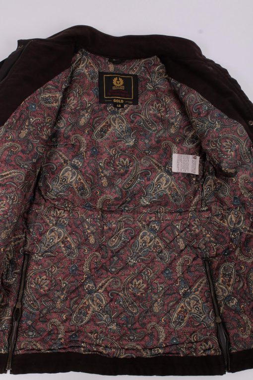 BELSTAFF Vintage Gold Label Wax Cotton Paisley Biker - immagine 5