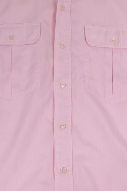 VALENTINO Pink Short-Sleeve Shirt - immagine 3