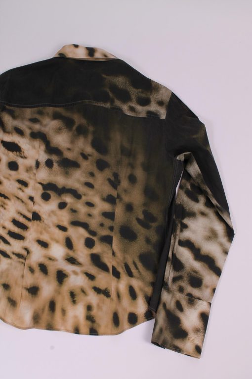 ROBERTO CAVALLI Animalier Print Shirt - immagine 3