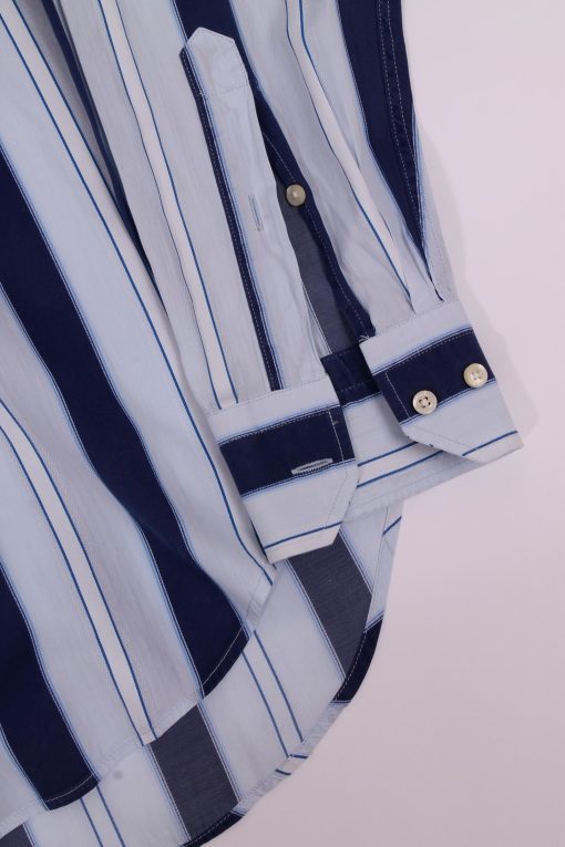 ETRO White Blue Striped Shirt - immagine 4