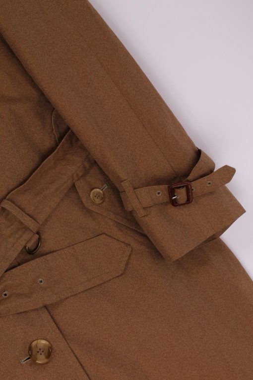 BURBERRY Khaki Double-Breasted Trenchcoat - immagine 7