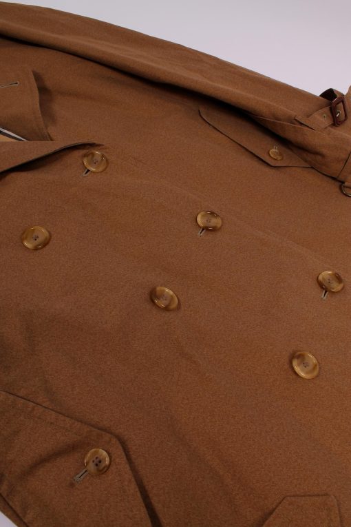 BURBERRY Khaki Double-Breasted Trenchcoat - immagine 5