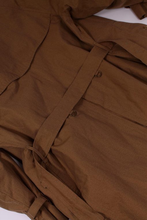 BURBERRY Khaki Double-Breasted Trenchcoat - immagine 4