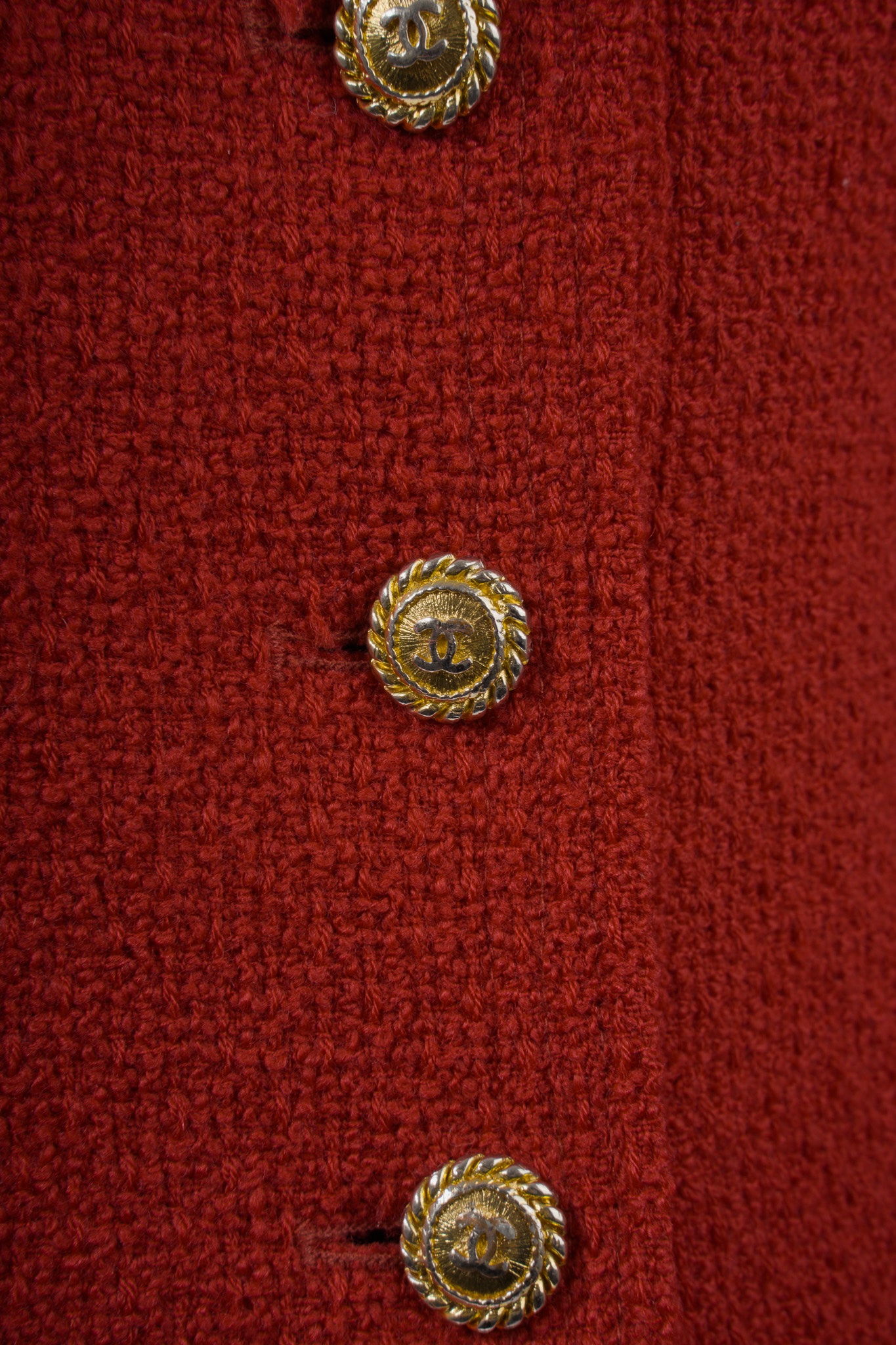 Alternative view of CHANEL Blazer Tweed red