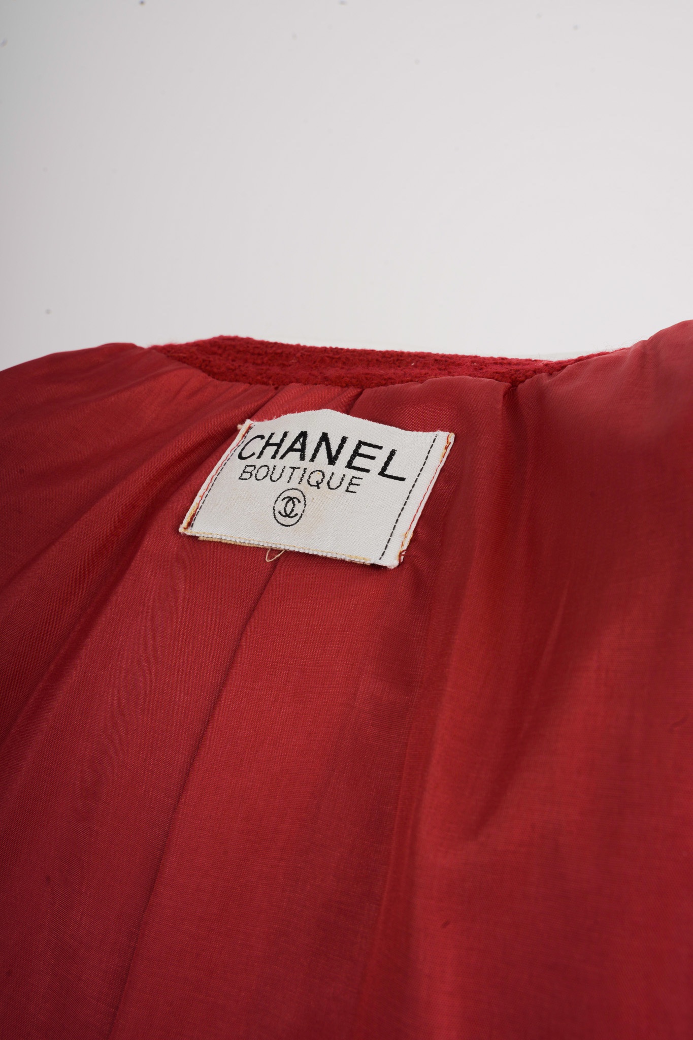 CHANEL Blazer Tweed red - immagine 5