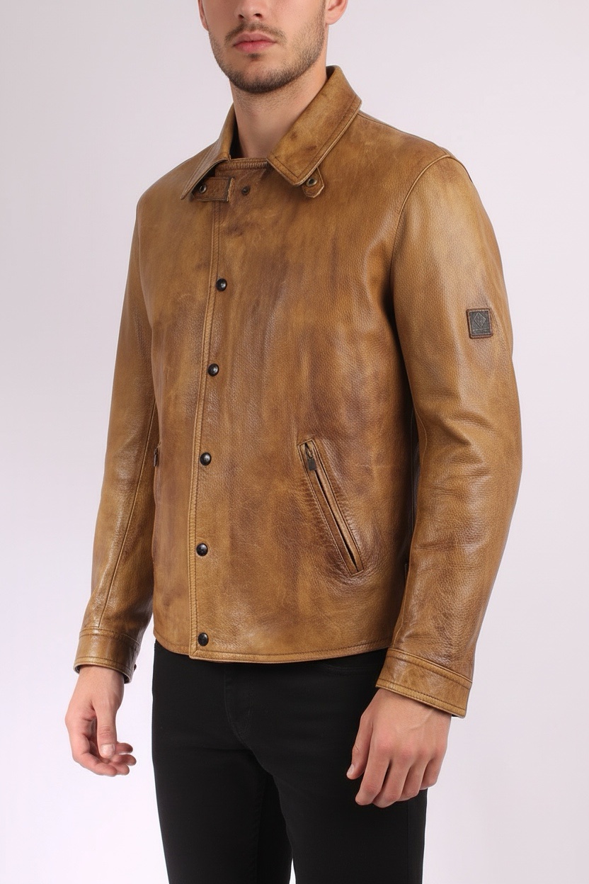 BELSTAFF Black Prince leather Jacket