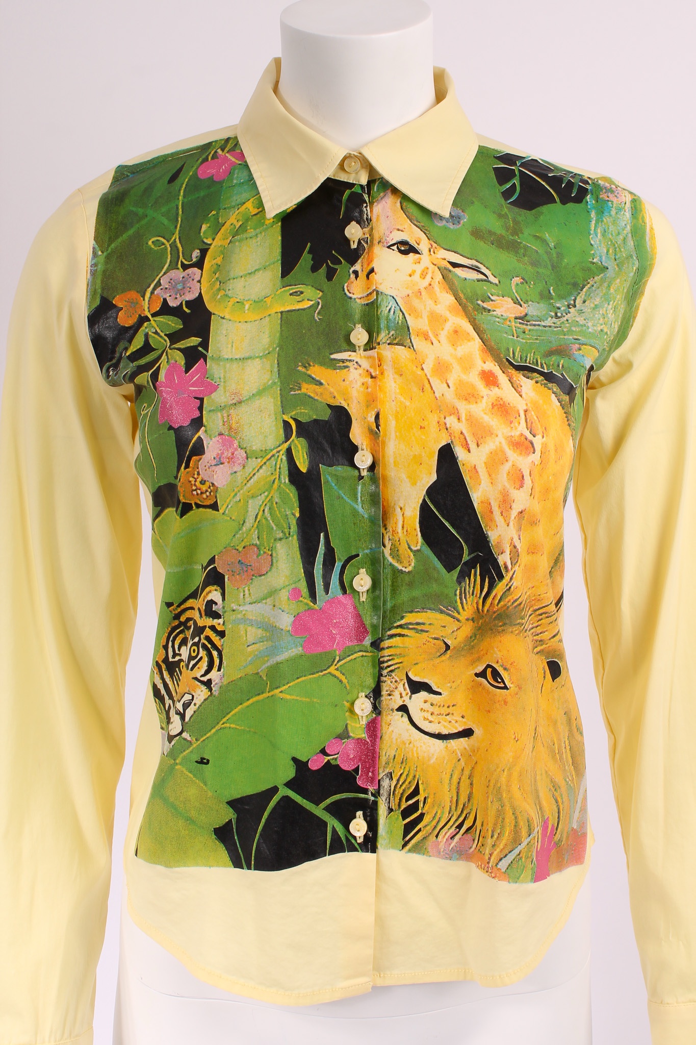 Alternative view of ROBERTO CAVALLI Multicolor Animal Print Blouse
