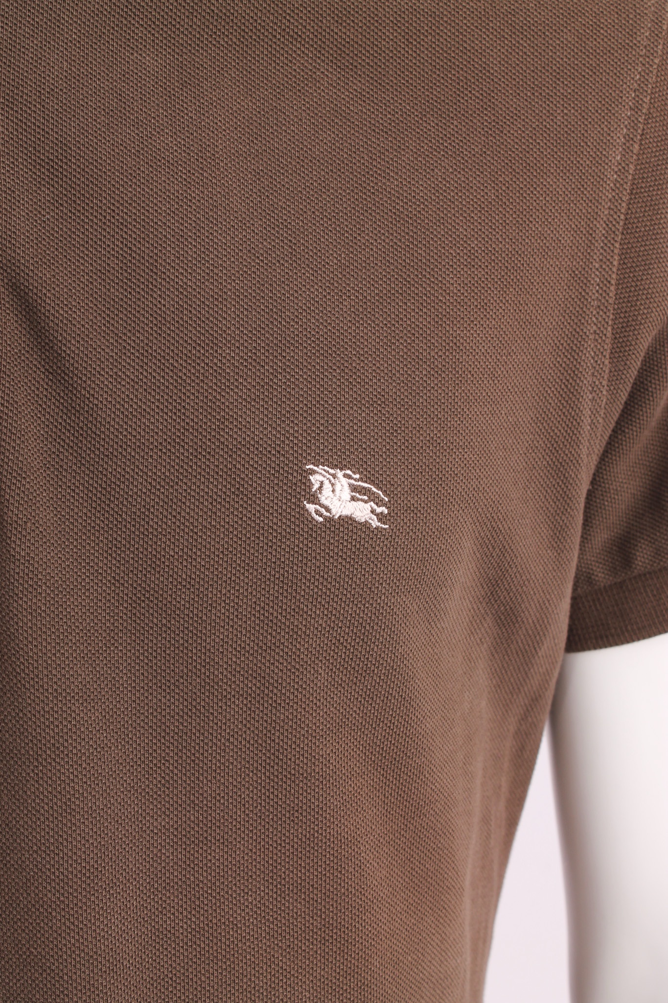 Alternative view of BURBERRY Polo Brown Classic small logo