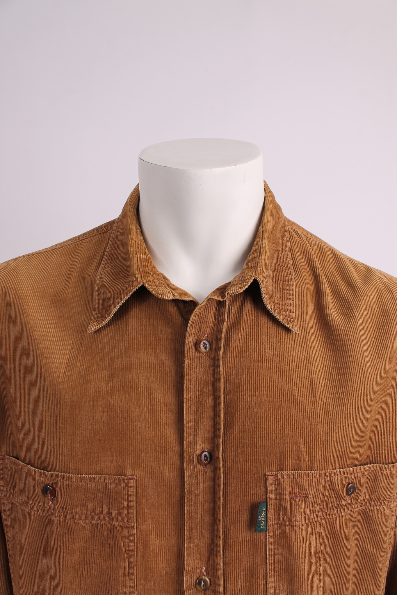 Alternative view of VALENTINO Roma Brown Corduroy Shirt