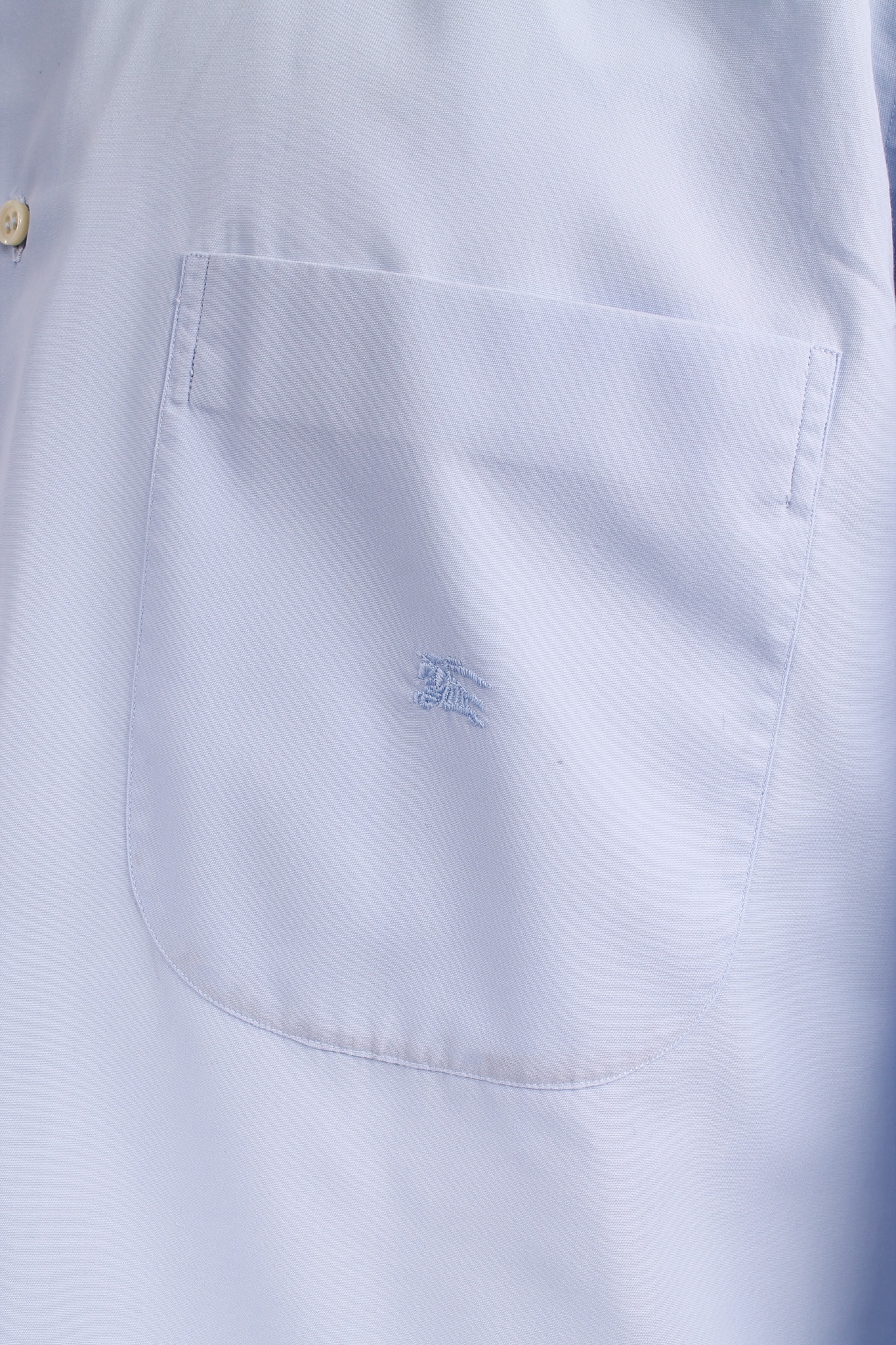 Alternative view of BURBERRY Premium quality blue shirt