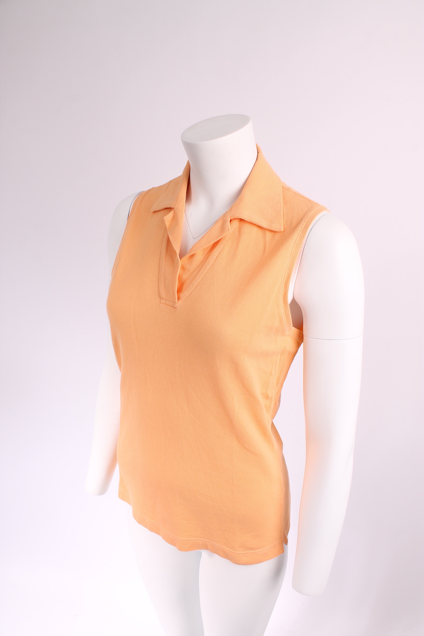 Alternative view of LORO PIANA Sleeveless Top orange