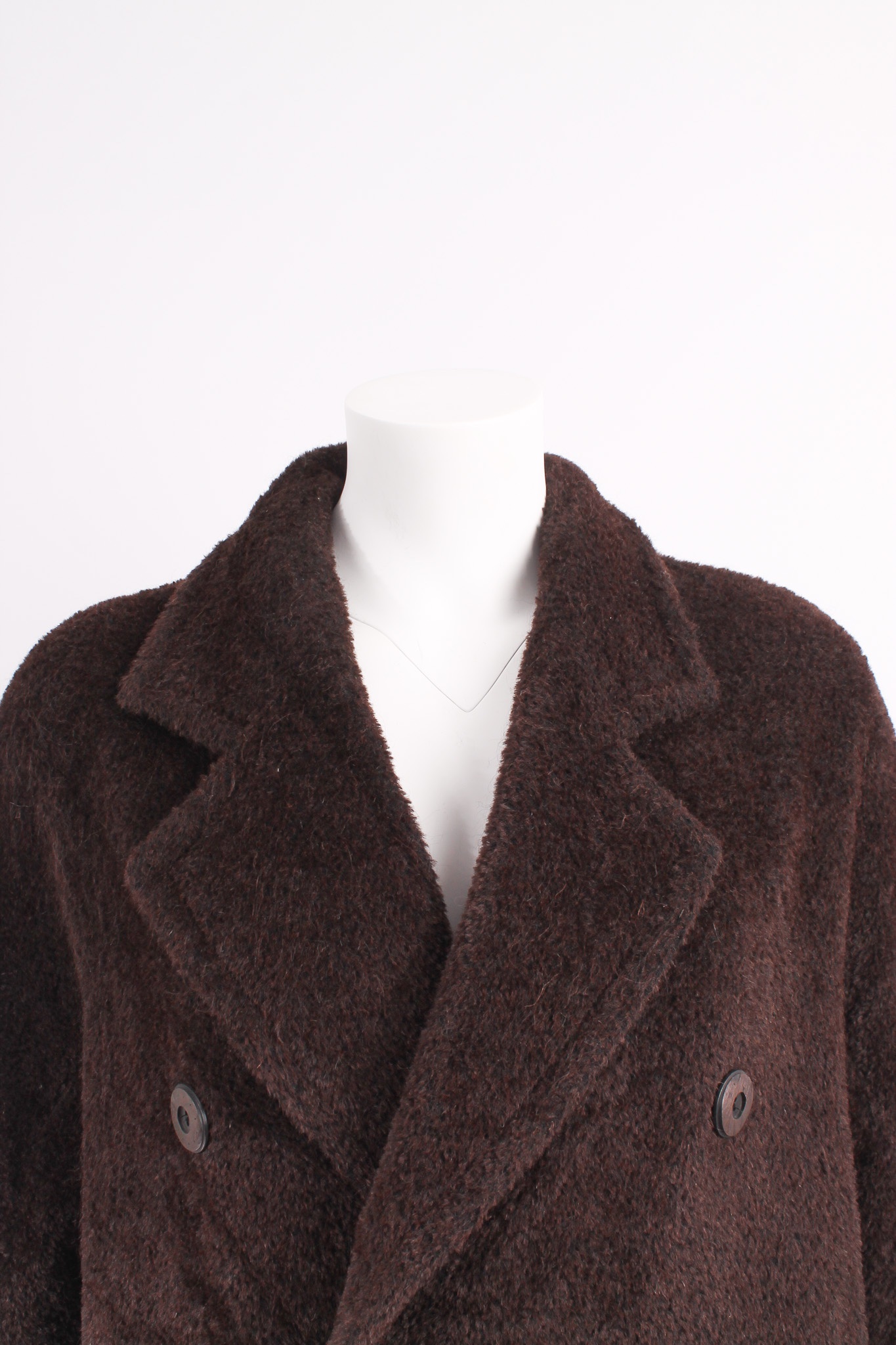 Alternative view of MAXMARA Alpaca double-breasted coat