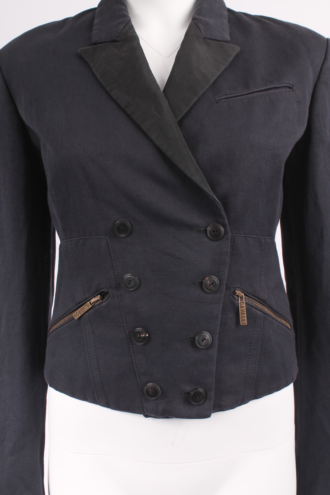 Alternative view of ROBERTO CAVALLI Double Breasted Blazer Navy