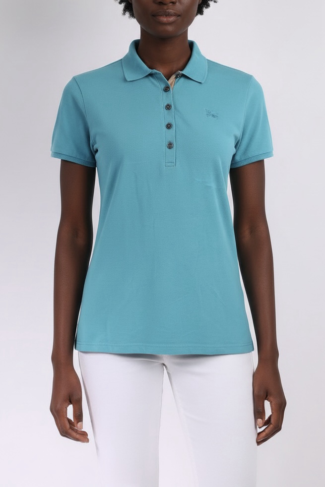 BURBERRY Polo Check Collar