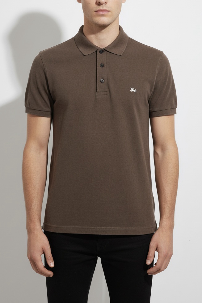 BURBERRY Polo Brown Classic small logo